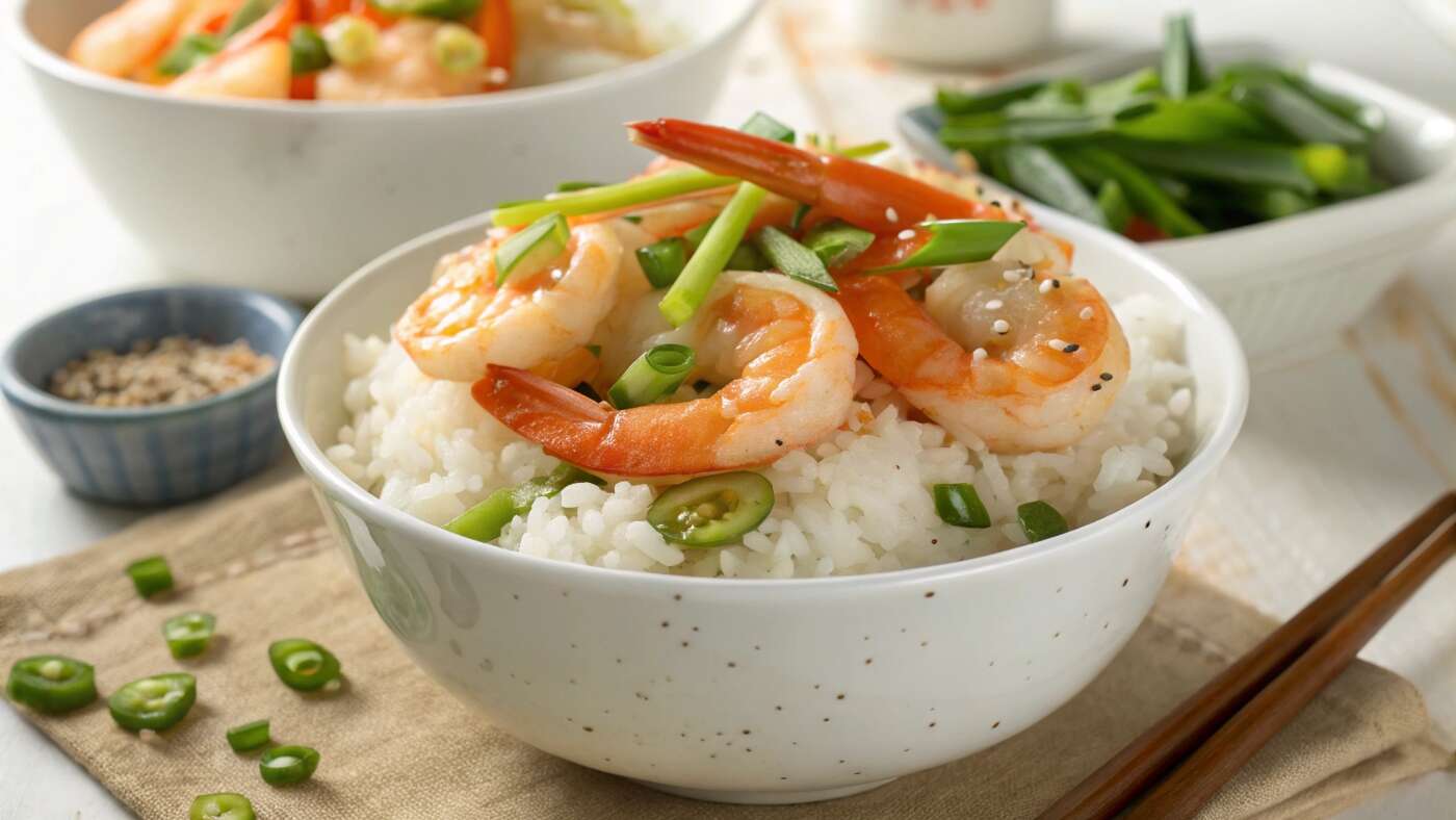 Perfect Shrimp Rice Bowl At Home